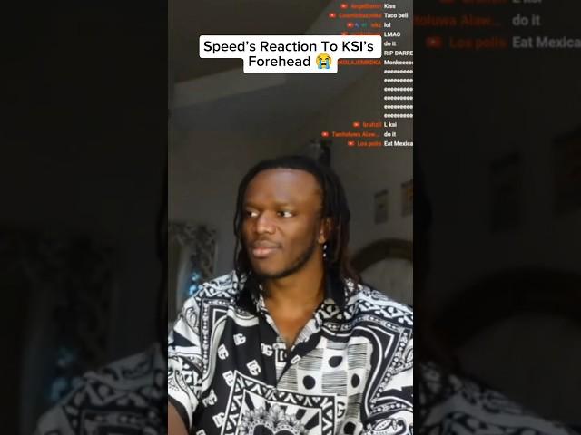 Speed’s Reaction To KSI’s Forehead 