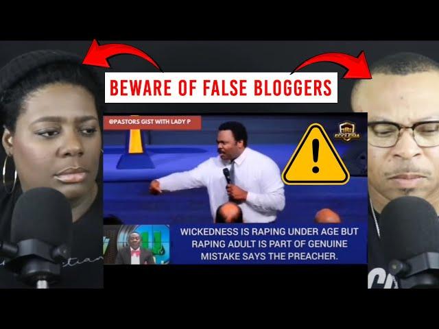 Exposing False bloggers with unverified information against Pastor John