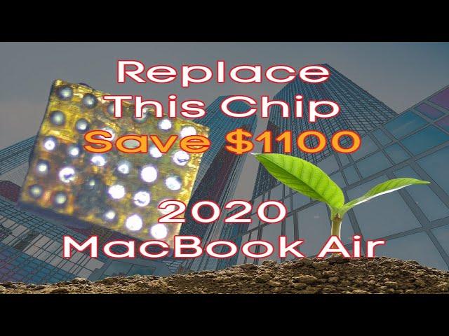 The Fight to Repair.  Trying to replace a chip to save a 2020 MacBook Air