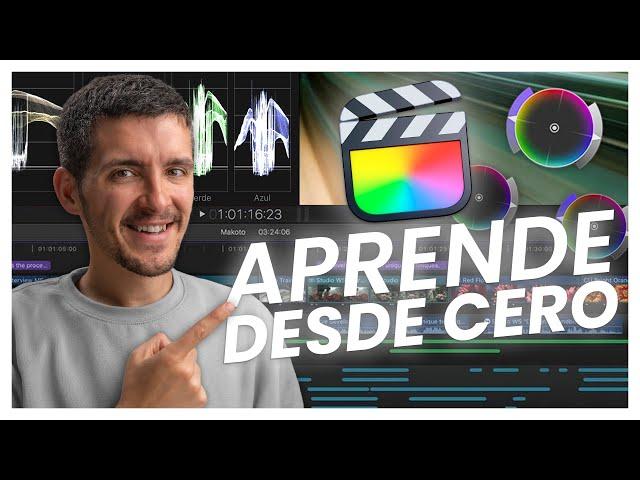 Cómo USAR Final Cut Pro  GUÍA para PRINCIPIANTES [2024]