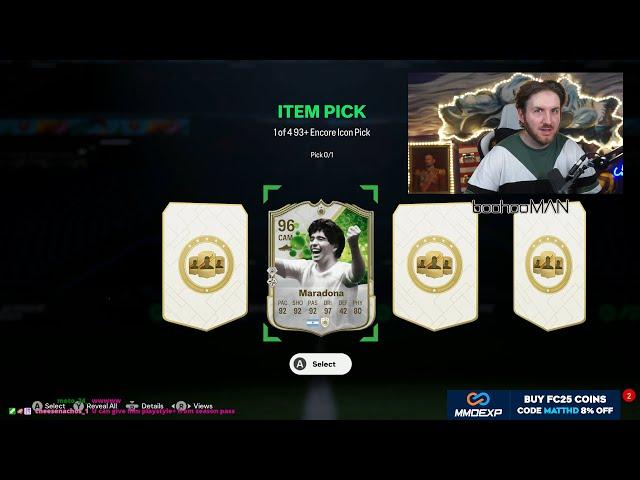 93+ ICON Player Picks  Free Pack Method 