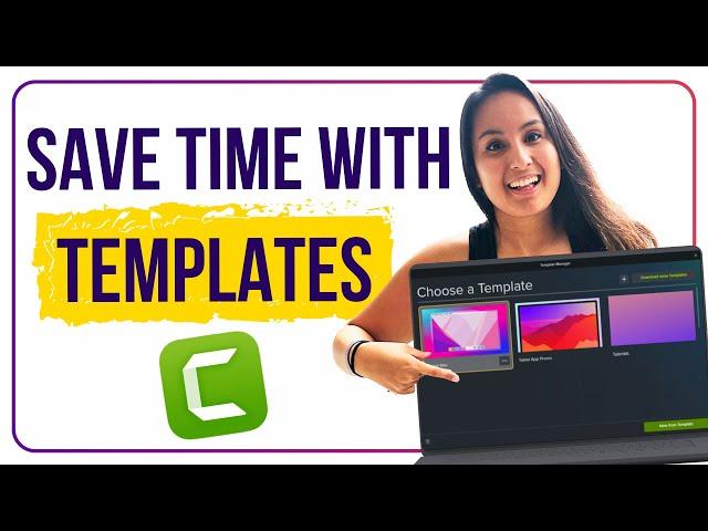 Camtasia | Create Your Own Template | Streamline Your Video Editing Workflow