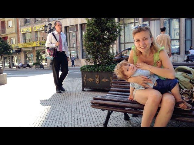 Caught breastfeeding in the streets!!