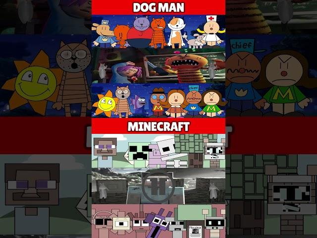 Incredibox Sprunki Dog Man VS Minecraft *MIX VERSION*