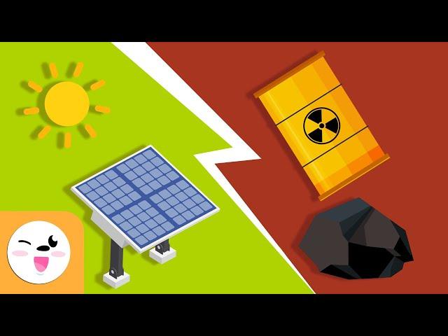 Types of Energy for Kids - Renewable and Non-Renewable Energies