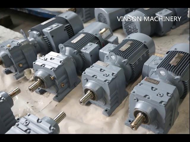 #High #Quality #R series #helical #worm #geared #motor #gear #speed #reducer #for #conveyor