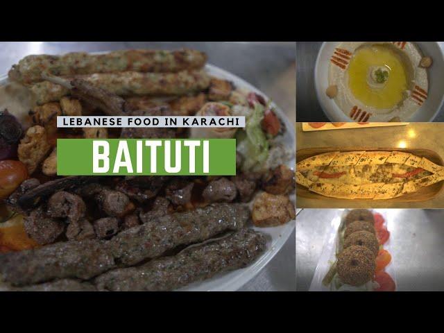 Authentic Lebanese Food in Karachi | Baituti | Sunny Jafri