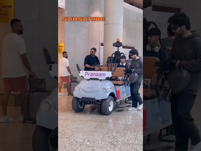 Ajay devgam spotted at mumbai airport #ajaydevgan #shorts #shots #viralvideo #vanshaj