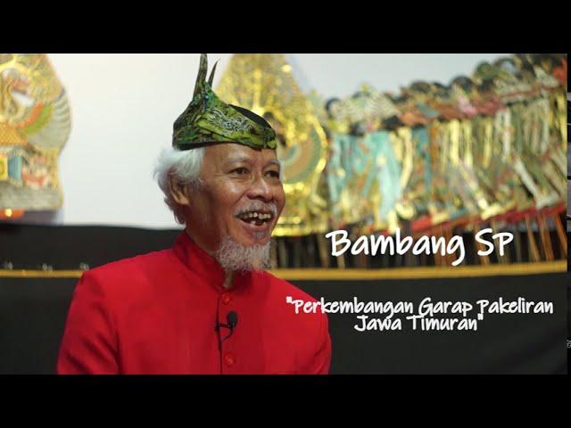 Bambang S.P. - Garap karawitan Pakeliran Jawatimuran