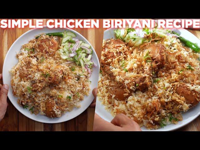 simple chicken biriyani for beginners | chicken biriyani for beginners