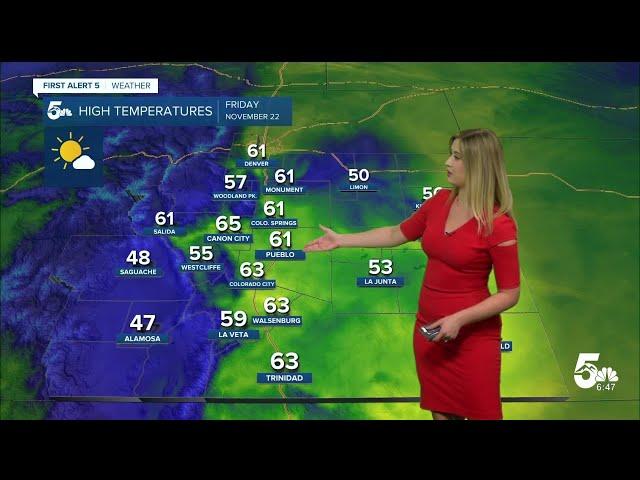 Friday brings beautiful weather to southern Colorado