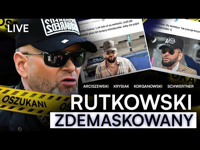 UJAWNIAMY PRAWDĘ O RUTKOWSKIM. CHCE NAM ZAMKNĄĆ USTA | KRYSIAK, KORGANOWSKI, ARCISZEWSKI l NA ŻYWO