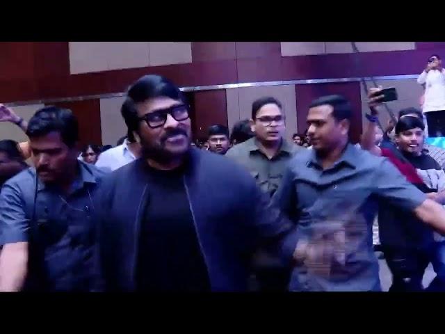 Mega Star Chiranjeevi Mass Entry At #OriginDay by Telugu DMF | Vijay Devarakonda