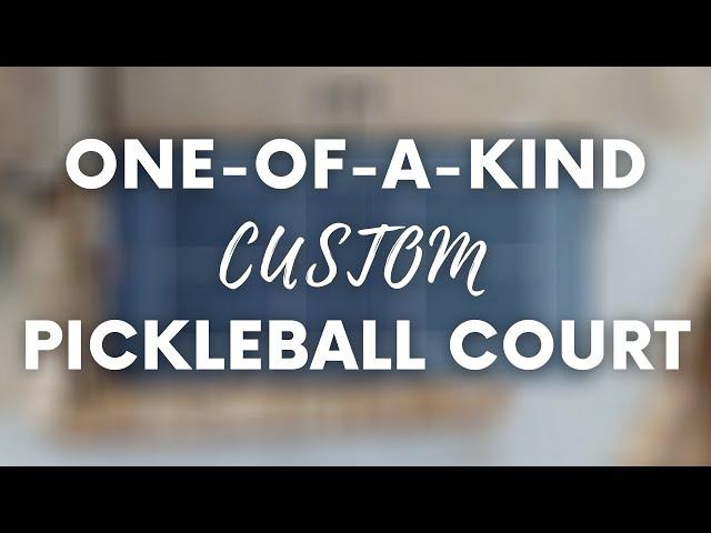 Amazing Custom Pickleball Court! (Full Build)