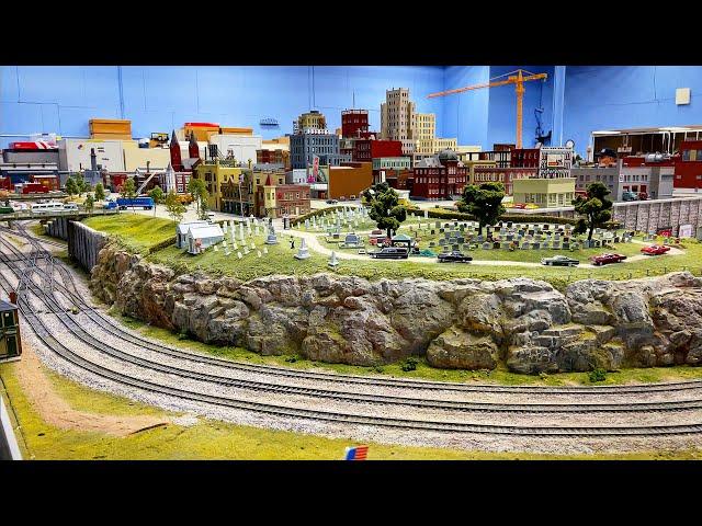 Beautiful Large HO Scale Model Train Layout at The Texas Northern Model Railroad Club