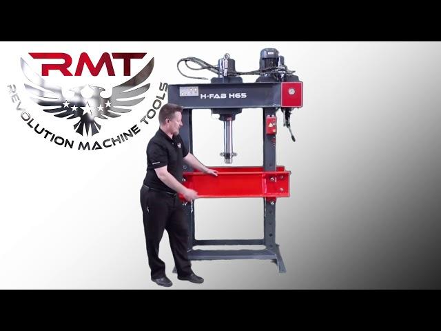 RMT H Frame Hydraulic Press | RMT H-FAB H65 | Workshop Press