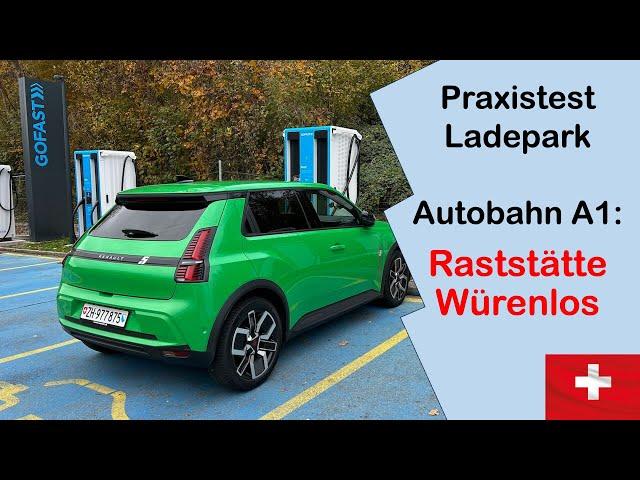 Ladepark-Test mit dem neue Renault 5 E-Tech