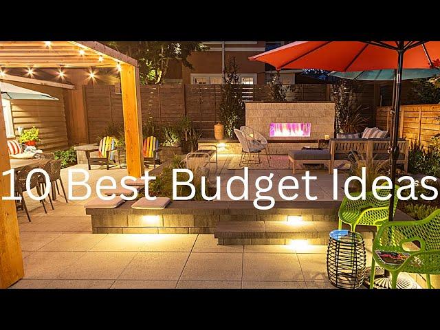 10 Best Landscaping (BUDGET) Ideas