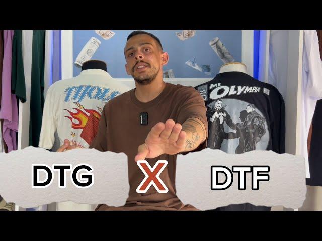 Estampas de DTG vs. DTF: Qual é a Melhor Escolha?