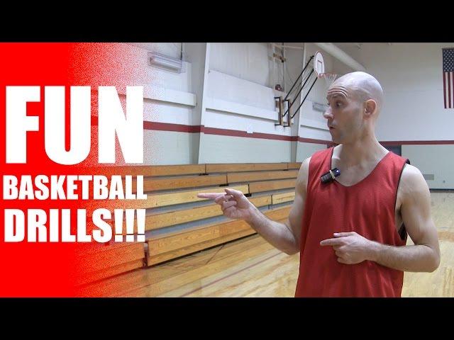 FUN Basketball Drills! Basketball Workout: How To Get Handles | Snake