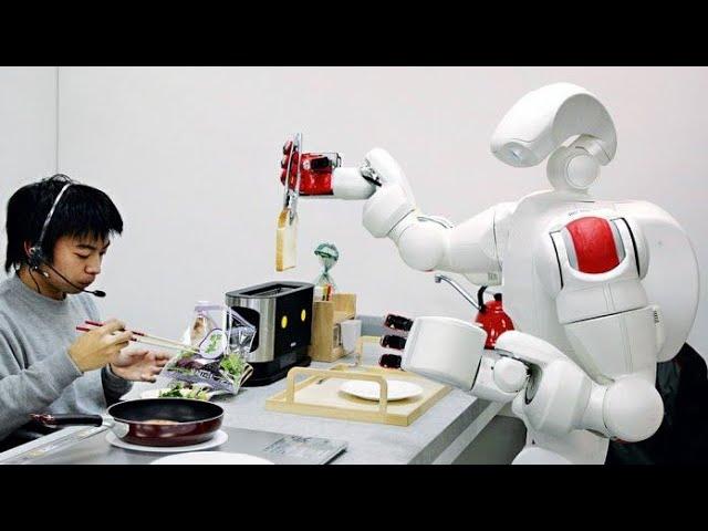 Robot serve food,#fitter_technical_spm robot, robot waitress, food, robot restaurant, robot waiters,