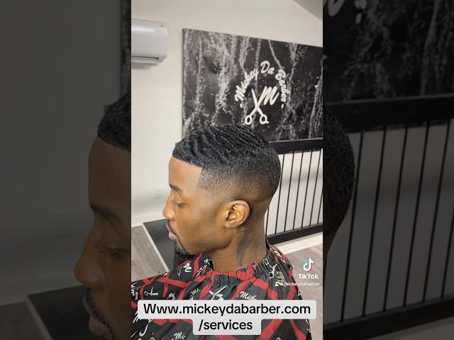 Ocean Wave Hair Unit by @MickeyDaBarber #hairunit #hairloss #barber