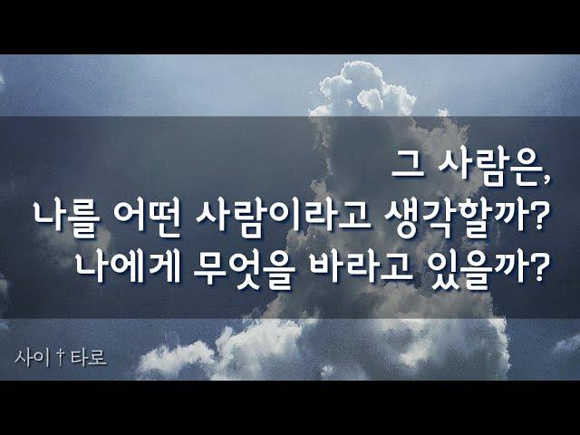 [타로카드:관계/연애] 나를 어떤 사람이라고 생각할까? 나에게 무엇을 바랄까? tarot :사이†타로: