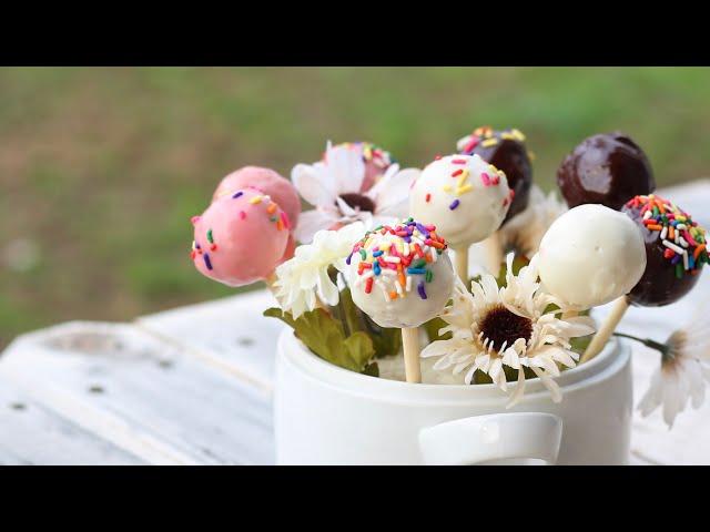 কেক পপস | ভ্যালেন্টাইনস ডে স্পেশাল | Cake Pops | Valentines Day Special