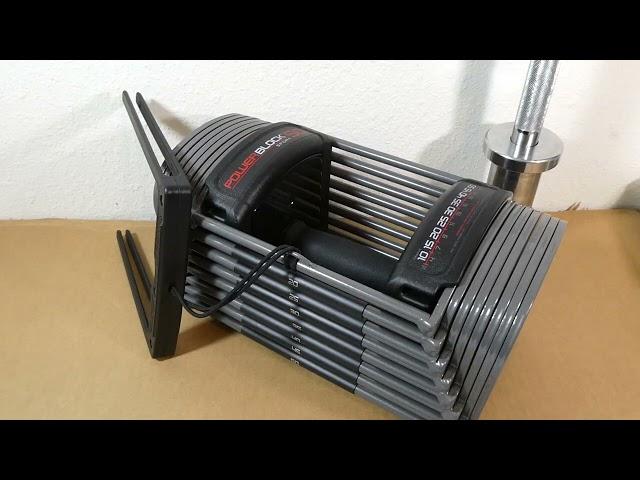 PowerBlock Sport 50 Review Adjustable Dumbbell