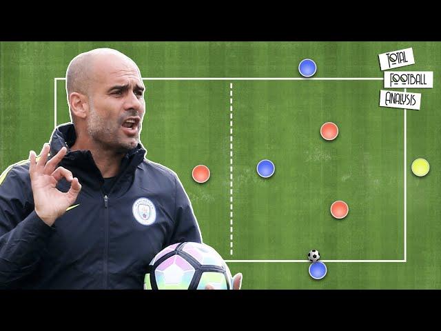 Pep Guardiola Tactics Explained - Overload To Isolate Concept