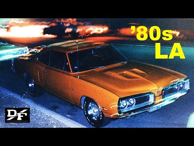 STREET RACE, SPEED SHOP, and Van Nuys Cruising Locations in 1980s Los Angeles!