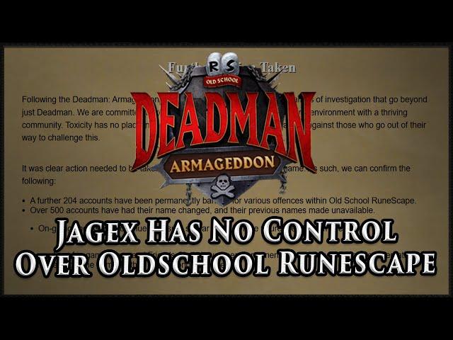 Jagex Can't Stop Cheaters in Oldschool Runescape