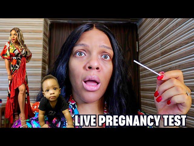 SURPRISE LIVE PREGNANCY TEST 6 MONTHS AFTER HAVING A BABY AND....LIFE LATELY AS A MOM | VLOG