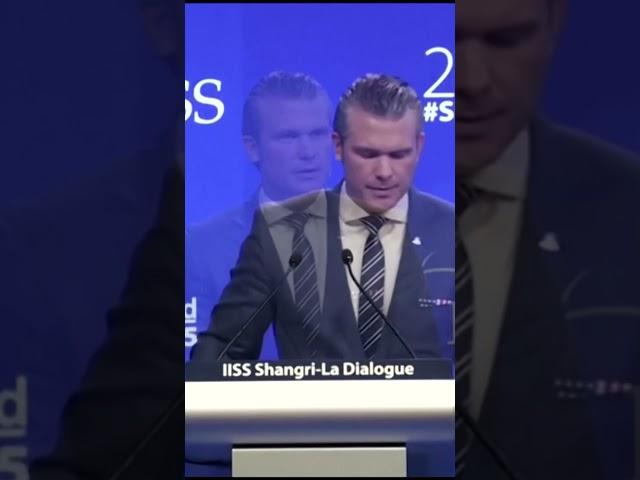 Pete Hegseth warns of military threat from China