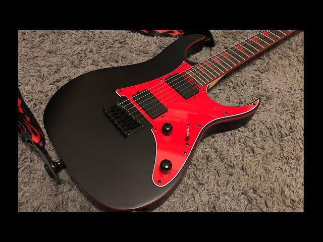 Ibanez Gio GRG131DX Modification! Installing black pickup covers!