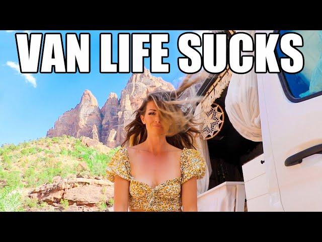 7 REASONS VAN LIFE SUCKS  Harsh Realities of Living In A Van EPISODE 58