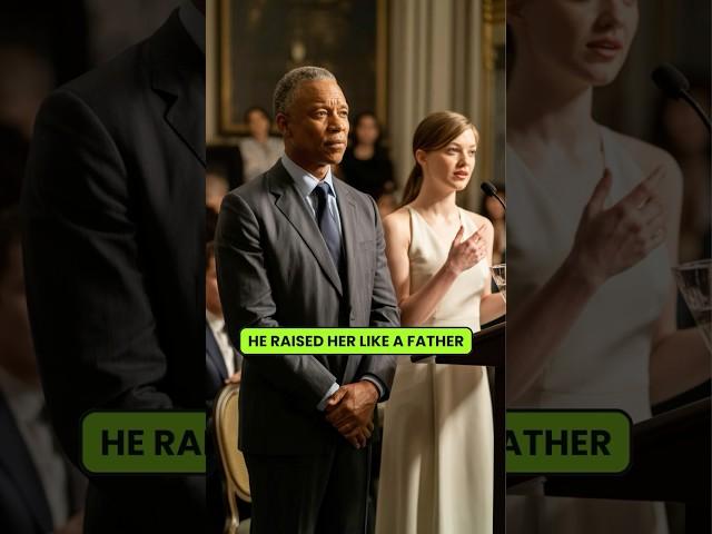 She Thanked Everyone… Except the Black Man Who Raised Her