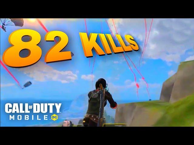 82 KILLS IN ONE ROUND  NEW WORLD RECORD? | Call of Duty Mobile