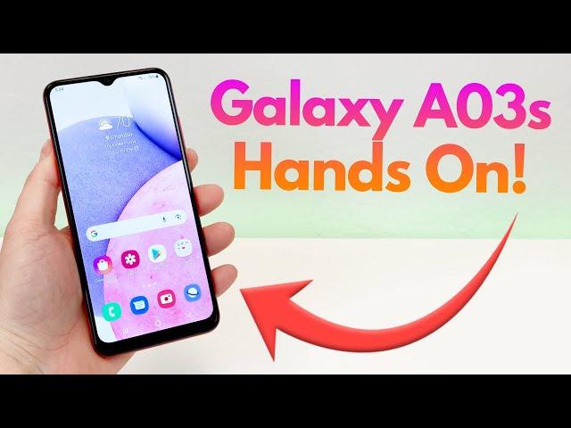 Samsung Galaxy A03s - Hands On & First Impressions!