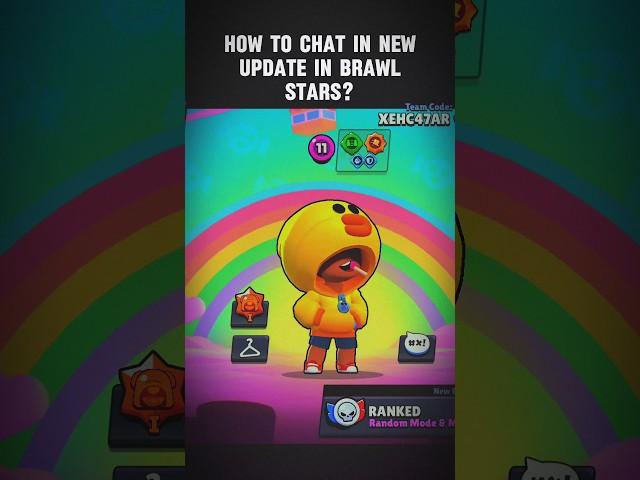 How to chat in New Update in brawl stars?? #brawlstars #primalcsmgaming #contentcreator #trending