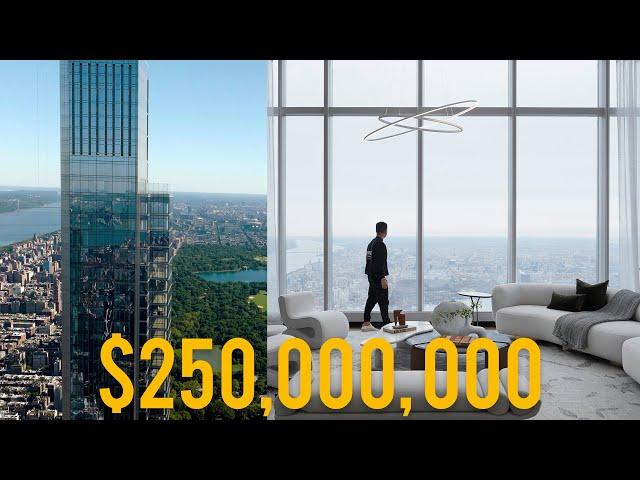 Touring a $250M Penthouse in NYC - Most Expensive Condo in the World!