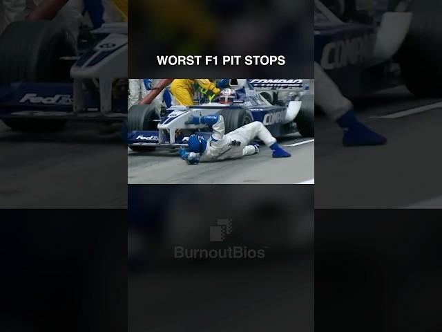 Worst F1 Pit Stops PT1 #f1 #f1shorts #maxverstappen