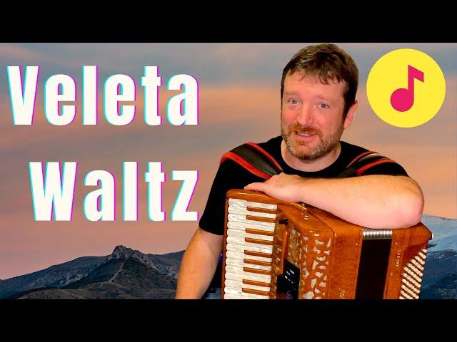 Veleta Waltz -  Vignoni piano accordion waltz, English music from a Scottish accordionist.