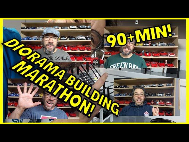 How I build my 60"x24" DIORAMA in 1/18 scale (11 parts Compilation!)