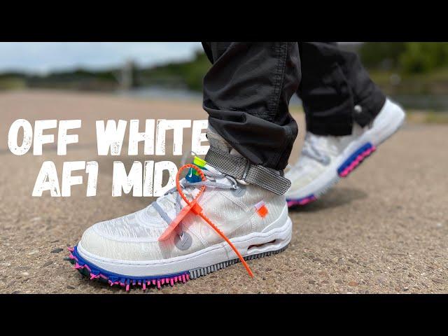 Why There Is No Resell..Off White Air Force 1 Mid Review & On Foot