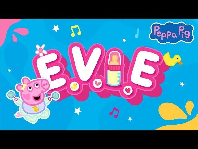 Peppa Pig - Baby Evie Song  (Official Song) #BabyEvie #NewBaby #EviePig #PeppaPigOfficial