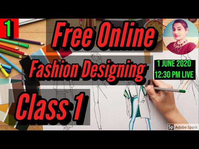 Free Online Fashion Designing Course CLASS 1 // How To Draw BODICE Block