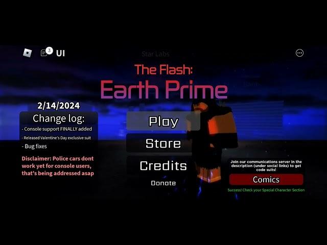 Flash earth prime codes for skins.