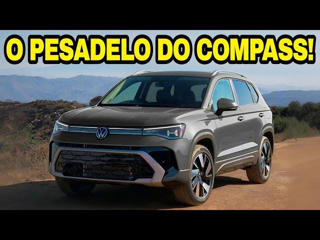 NOVO VOLKSWAGEN TAOS 2025 FACELIFT: O Maior Rival do Compass!