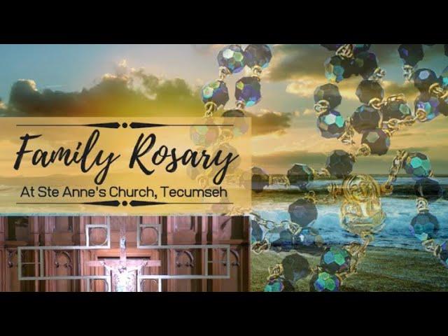 Family Rosary, September 22, 2024 Glorious Mysteries with Fr Rob (pre-recorded)